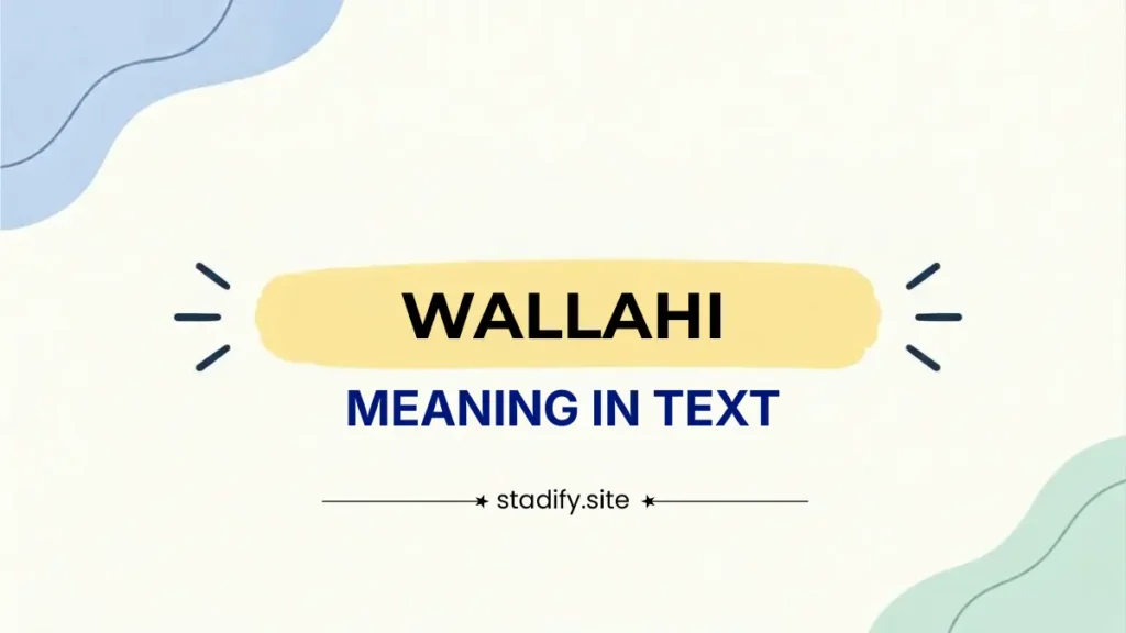 Wallahi meaning